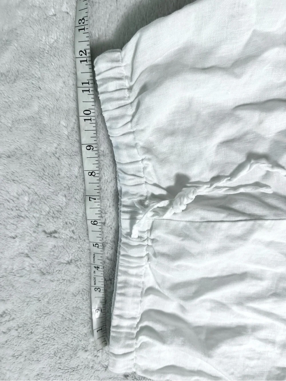 Reformation white linen